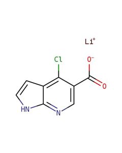 Astatech LITHIUM 4-CHLORO-1H-PYRROLO[2,3-B]PYRIDINE-5-CARBOXYLATE; 1G; Purity 95%; MDL-MFCD28347612